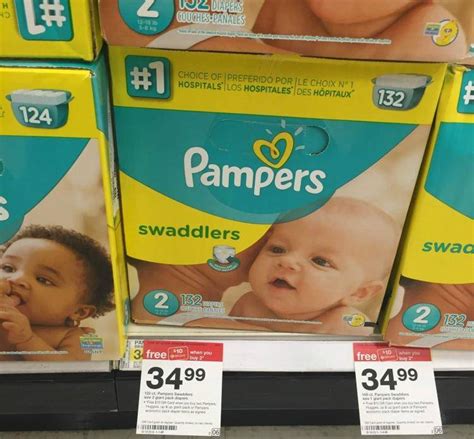 Pampers Boxed Diapers Coupons 10 T Card Deal