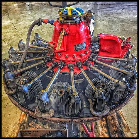 Romanian Nine Cylinder Radial Engine