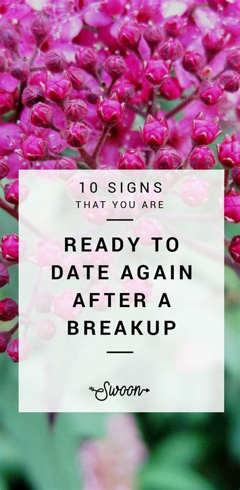 Tips for dating a widow/widower: 10 Signs You're Ready To Date Again After A Break Up ...