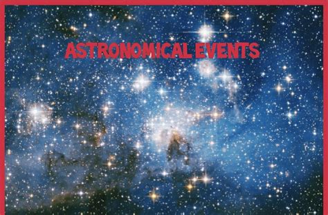 Astronomical Events Part 2