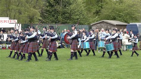 Bucksburn And District Nj Pipe Band In Grade 4b At 2023 North Of Scotland
