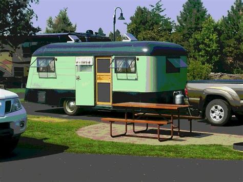 1947 Westwood Sisters Oregon Vintage Travel Trailers Small Camping