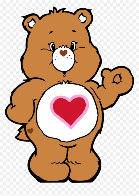 Tenderheart Care Bear Brown Hd Png Download Vhv