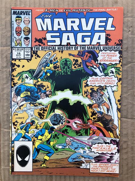 The Marvel Saga The Official History Of The Marvel Universe 18 1987