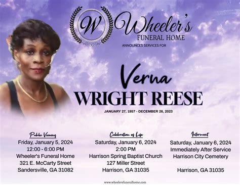It is with deepest sympathy that... - Wheeler’s Funeral Home