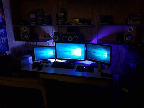 My Main Battlestation Office Setup Gaming Setup Computers Maine