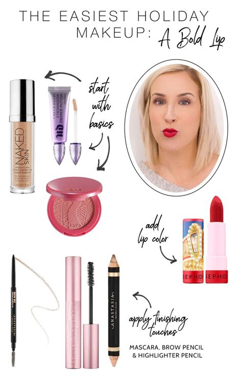 Easy Holiday Makeup Looks The Mom Edit Simple Holiday Makeup Holiday Makeup Holiday Makeup