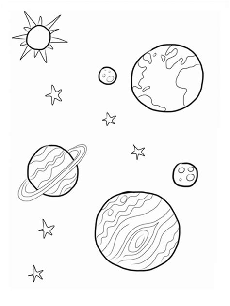 Use a mnemonic to remember the names of. Free Printable Planet Coloring Pages For Kids | Solar ...