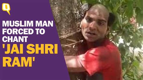 The Quint On Twitter A Muslim Man Was Tied To A Three Beaten Him His Head Shaved And Forced