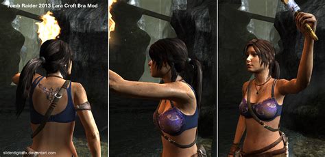 Tomb Raider 2013 Lara Croft Bra Mod By Sliderdigitalfx On Deviantart