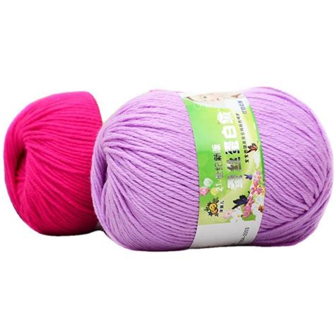 50g Silk Knitting Yarn Cotton Crochet Thread Yarn Tricots Diy Knitting