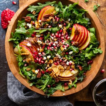 Apple Pomegranate Salad A Simple Palate