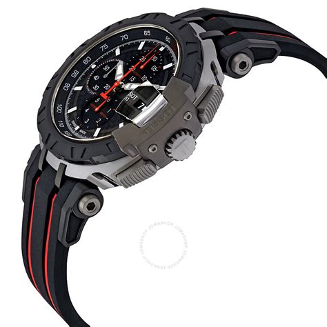 tissot t race moto gp black dial chronograph automatic men s watch t0924272720100 t race t