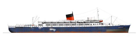 America Oceanliner Designs Illustration