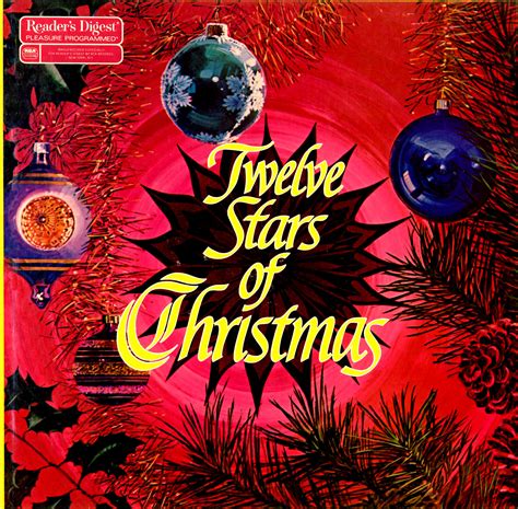 Readers Digest Twelve Stars Of Christmas Rda180 Christmas Vinyl