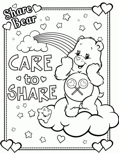 Care bear canada welcome to carebears ca. Free Coloring Pages Of Care Bears - Coloring Home