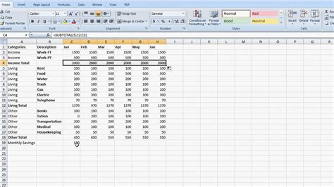 How To Set Up An Excel Spreadsheet Riset