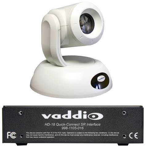 Vaddio Roboshot 30 Qsr System White 999 9915 000w Bandh Photo