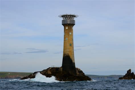 The Longships Lighthouse Off Of Lands End Cornwall En Flickr