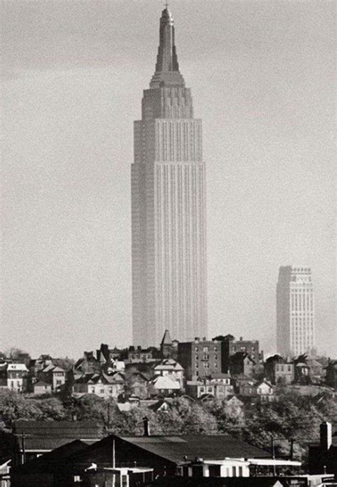 A Picture Of The Empire State Building When It Was Completed In 1931