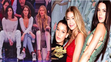 Kendall Jenner Gigi And Bella Hadid Have A Look At The Hottest