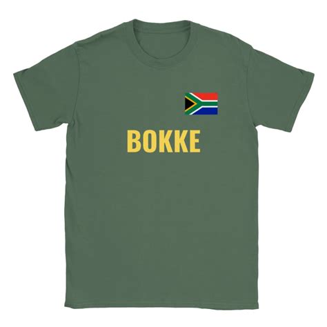 Classic South Africa Bokke Crewneck T Shirt Etsy