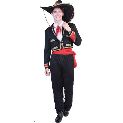 Halloween Purim Carnival Costumes Cosplay Mexican National Costume Hat