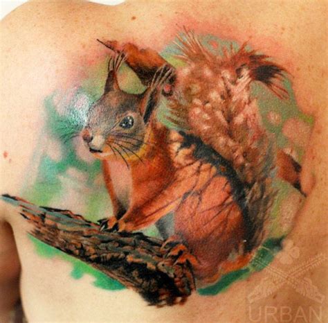 Animal tattoo by Dmitriy Urban | Post 11920