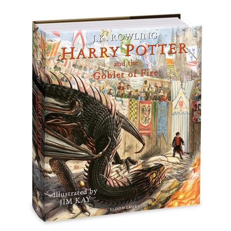 Harry Potter And The Goblet Of Fire Illustrated Edition By J K