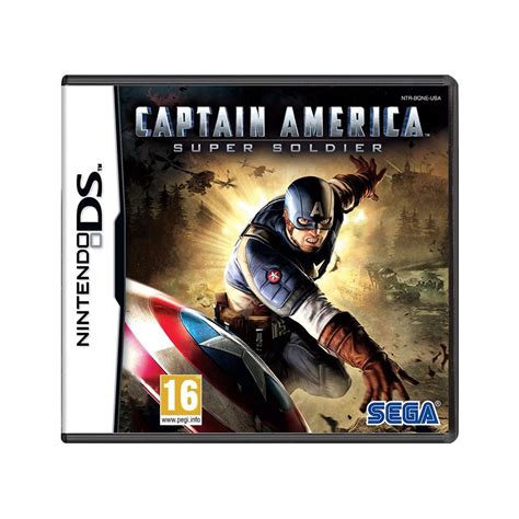 Jogo Captain America Super Soldier Ds Meugameusado
