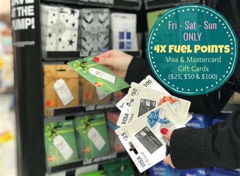 4X Fuel Points at Kroger (6/29/18-7/1/18) on Visa and Mastercard Gift