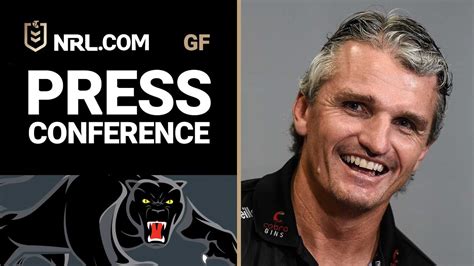 Penrith Panthers Press Conference Grand Final 2021 Telstra