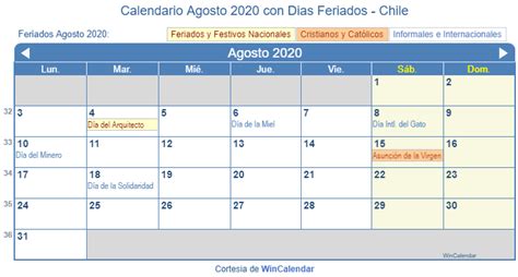 ¿está buscando un calendario de agosto a descargar e imprimir de forma gratuita? Calendario Agosto 2020 para imprimir - Chile