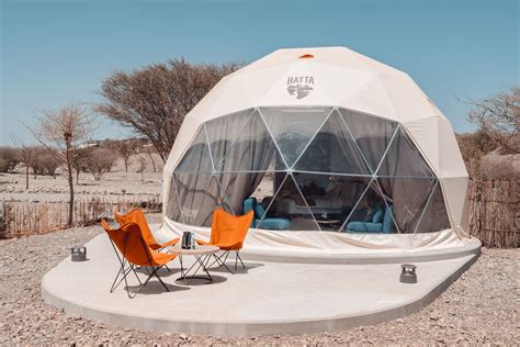 This Luxury Glamping Experience Outside Of Dubai Offers Dome Shaped