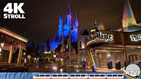 Fantasyland Ultimate Relaxing Night Stroll - 4K Ultra Low Light | Magi