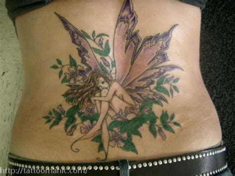 Pretty Girl Tattoos Butterfly Fairy Tattoo Designs And