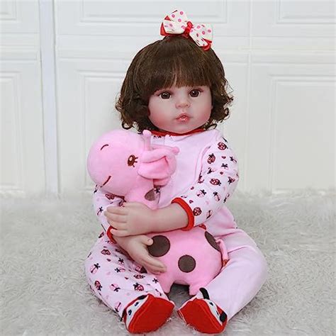 Charex Reborn Baby Dolls Toddler Girls 22 Inch Lifelike Baby Doll