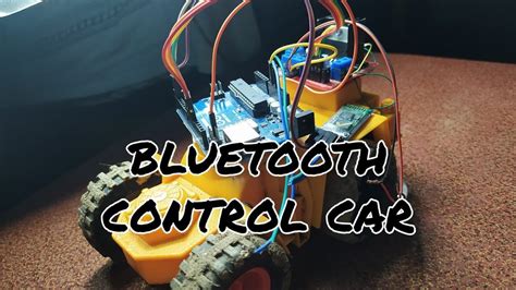 How To Make Bluetooth Control Car Youtube