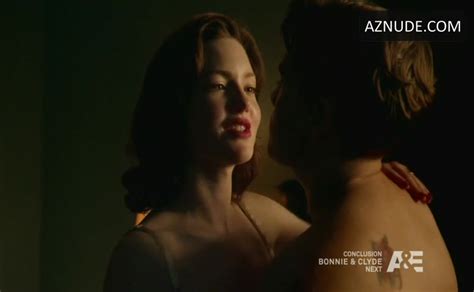 Holliday Grainger Underwear Scene In Bonnie And Clyde Aznude