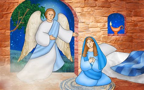 The Angel Gabriel Tells Mary She Will Bear A Son Catholic Courier