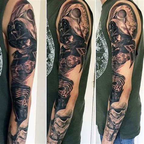 Star wars is the brand that is loved by many. 100 Stormtrooper Tattoo Designs For Men - Star Wars Ink Ideas
