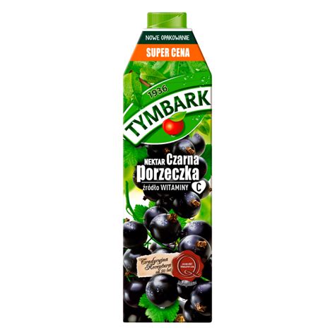 Tymbark Blackcurrant Nectar 1l - online shop Internet Supermarket