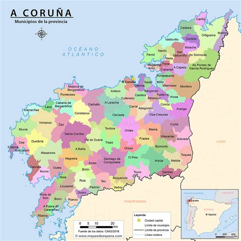 Eliminación Ciudadanía Presa Mapa Politico Coruña Definir Mediana Separar