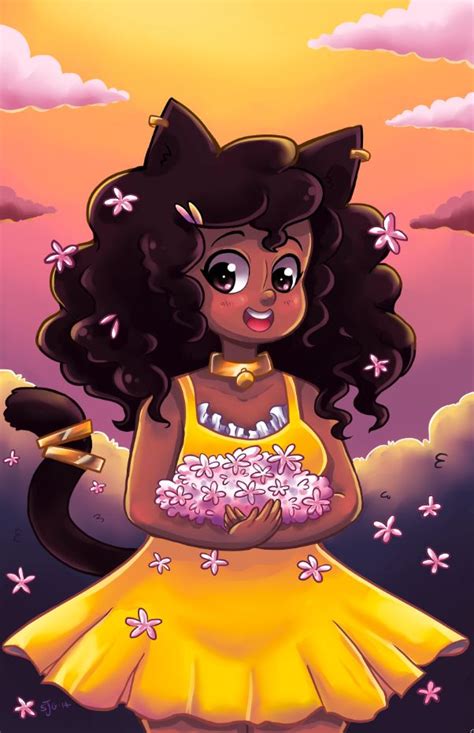 427 Best Images About Cute Blackbrown Skinned Anime On Pinterest