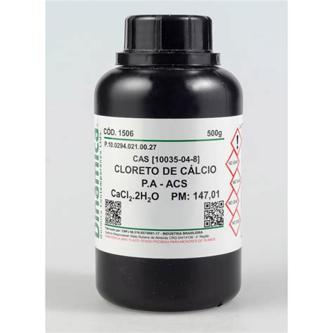 Formula Do Cloreto De Calcio