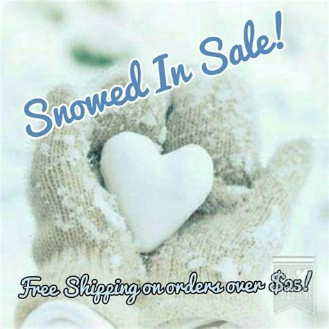 Snowed In Sale If You Live In The Mid Atlantic Region Ill Bet You