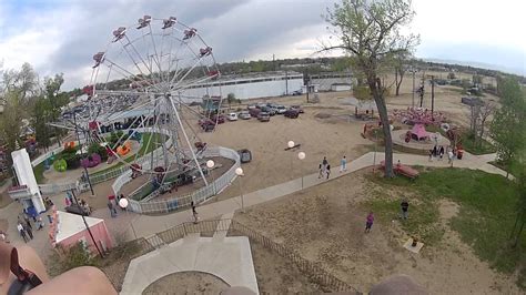The Old Lakeside Amusement Park Race Track From The Zoom Ride With Free