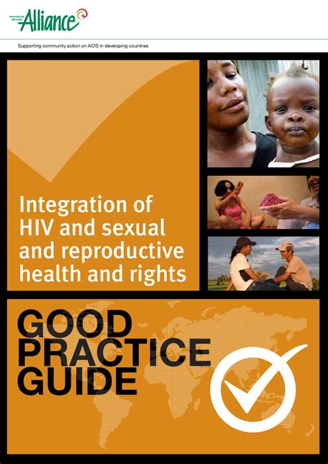 good practice guide integration of hiv and sexual and reproductive health and rights by