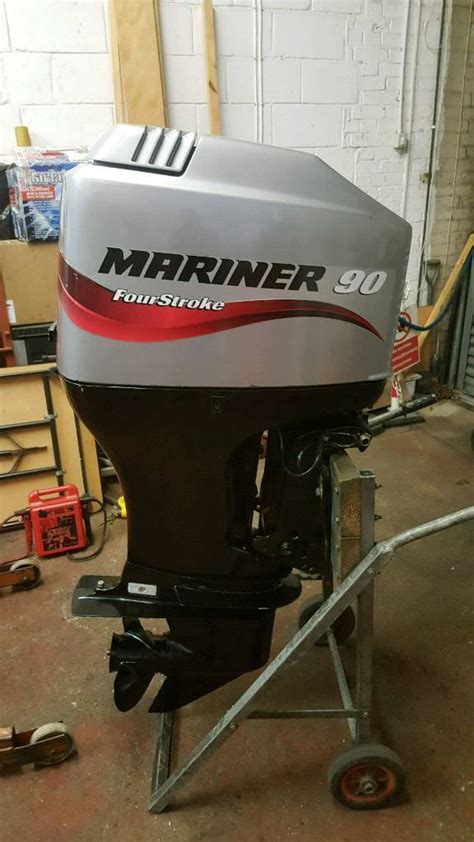 Mariner 90hp 4 Stroke Long Shaft Outboard In Lancing West Sussex