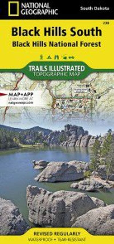 Black Hills National Park South Hiking Map By Trails Illustrated